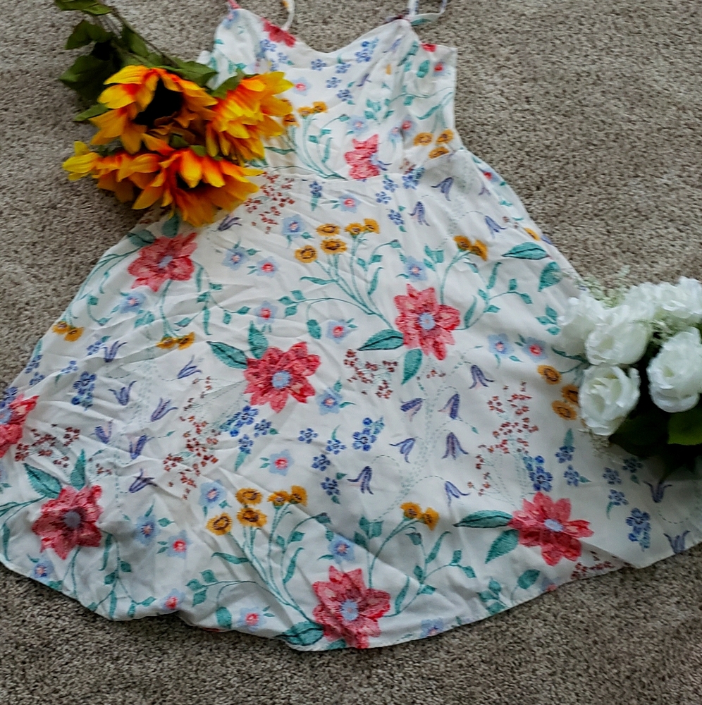 Summer🌺🌺 Floral Midi dress -Oldnavy